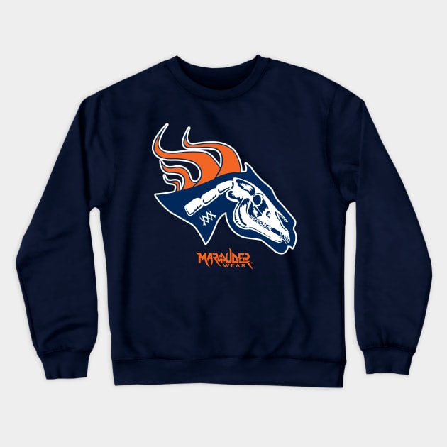 Denver Horse known as pestilence Crewneck Sweatshirt by Summo13